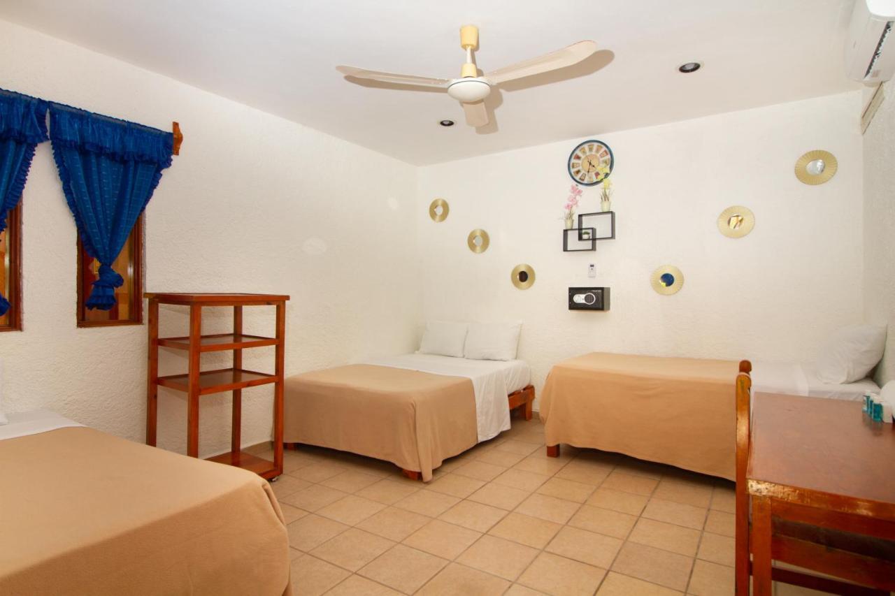 Hotel Bosque Caribe, 5Th Av. Zone 신데 델 카르멘 외부 사진