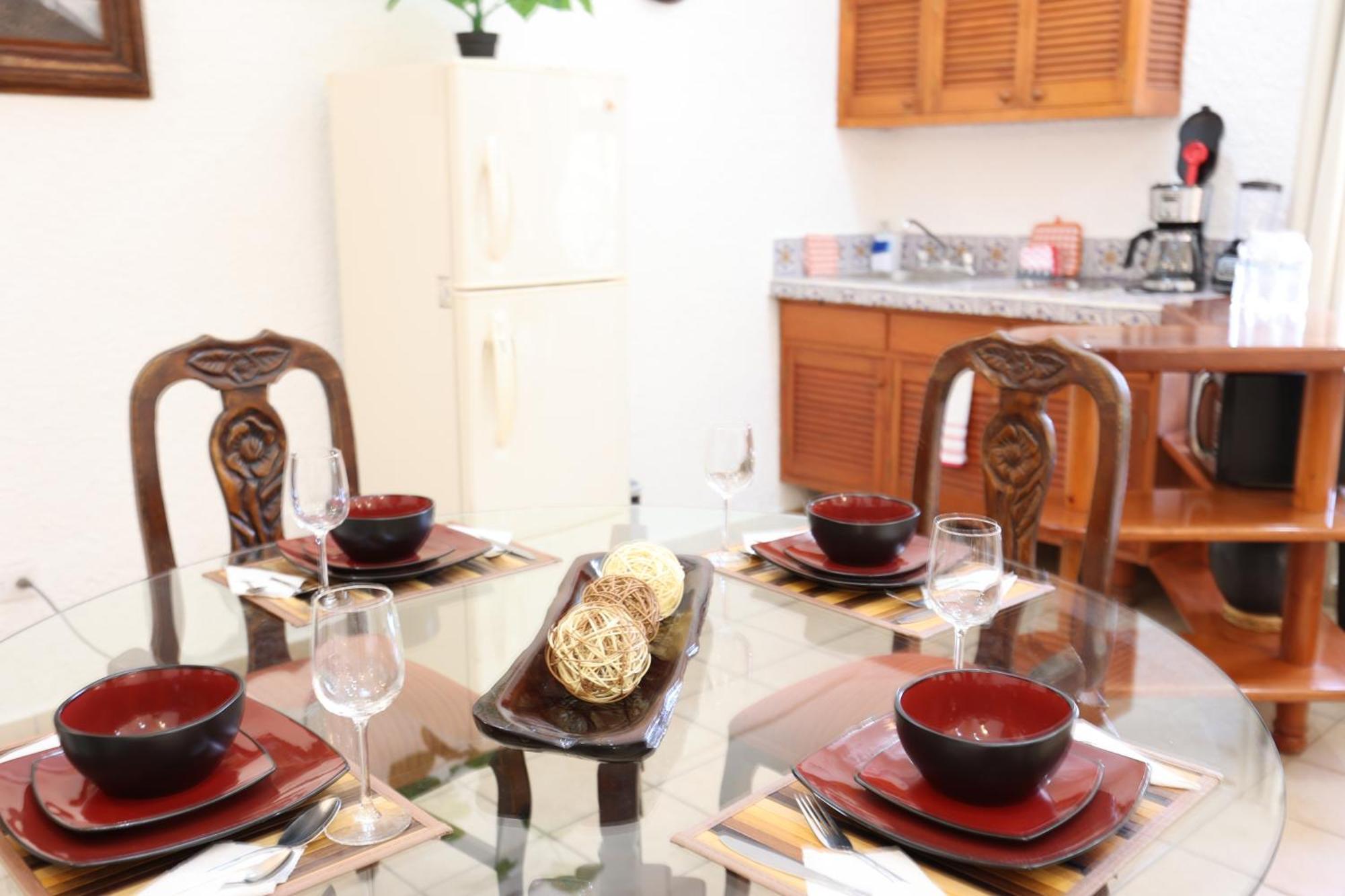 Hotel Bosque Caribe, 5Th Av. Zone 신데 델 카르멘 외부 사진