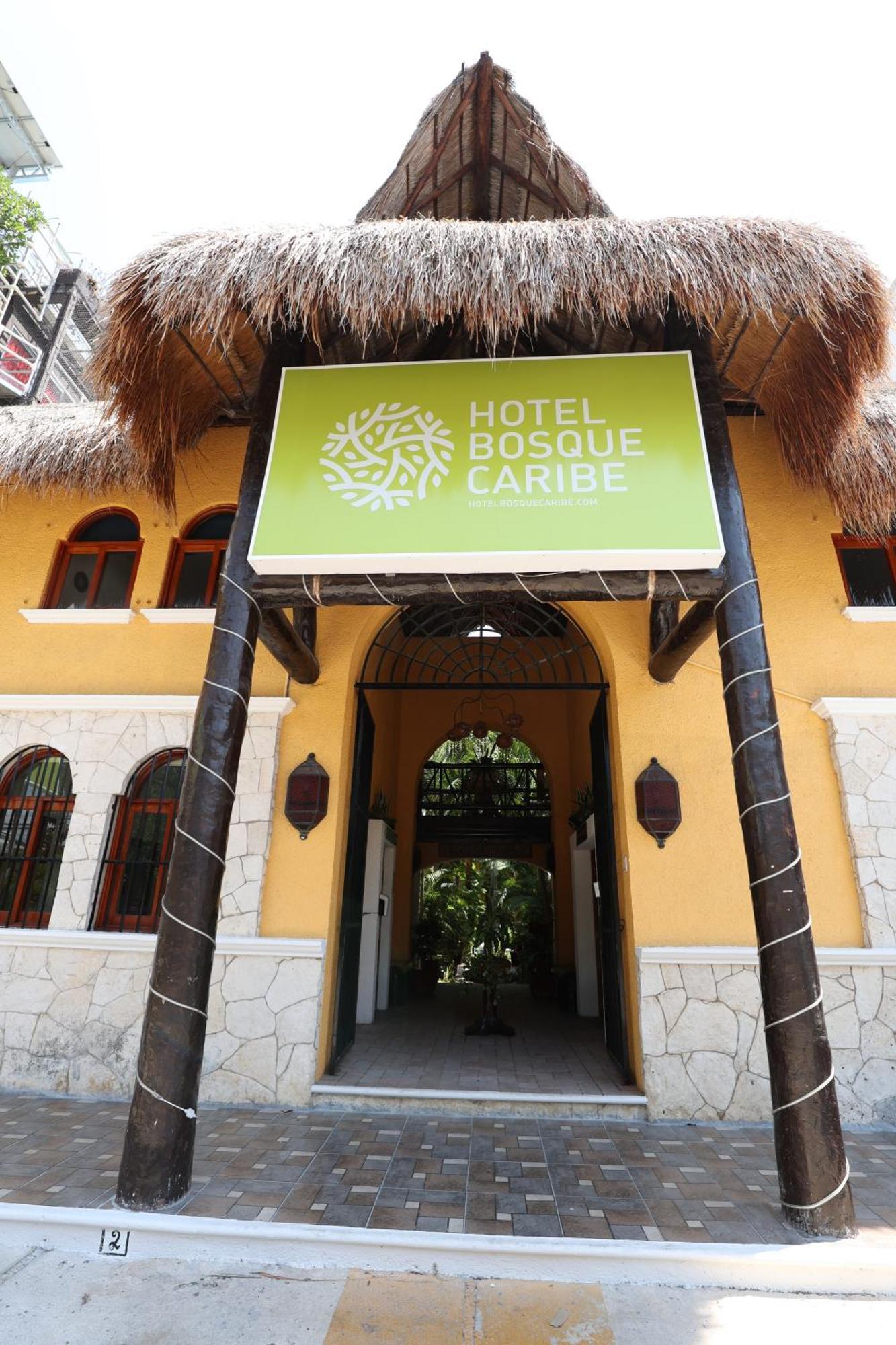 Hotel Bosque Caribe, 5Th Av. Zone 신데 델 카르멘 외부 사진